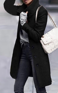 Long Line Collar Coat