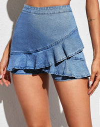 Karol Denim Skort